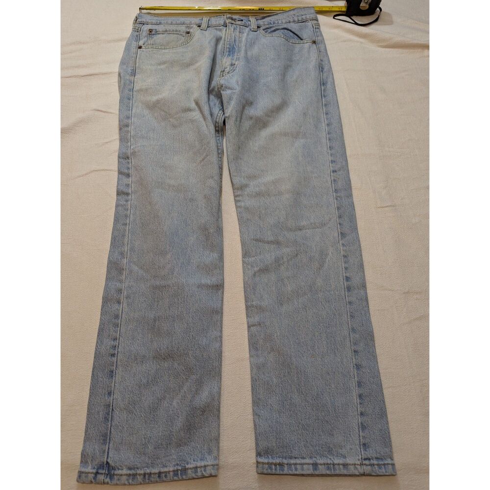 Levi's 505 Regular Fit Jeans, Tagged 34x29, Measures 34x30, Excellent Shape